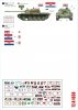 Star Decals 72-A1038 CRO-ARMY # 2. Domovinski Rat / Homeland War 1991-95 1/72